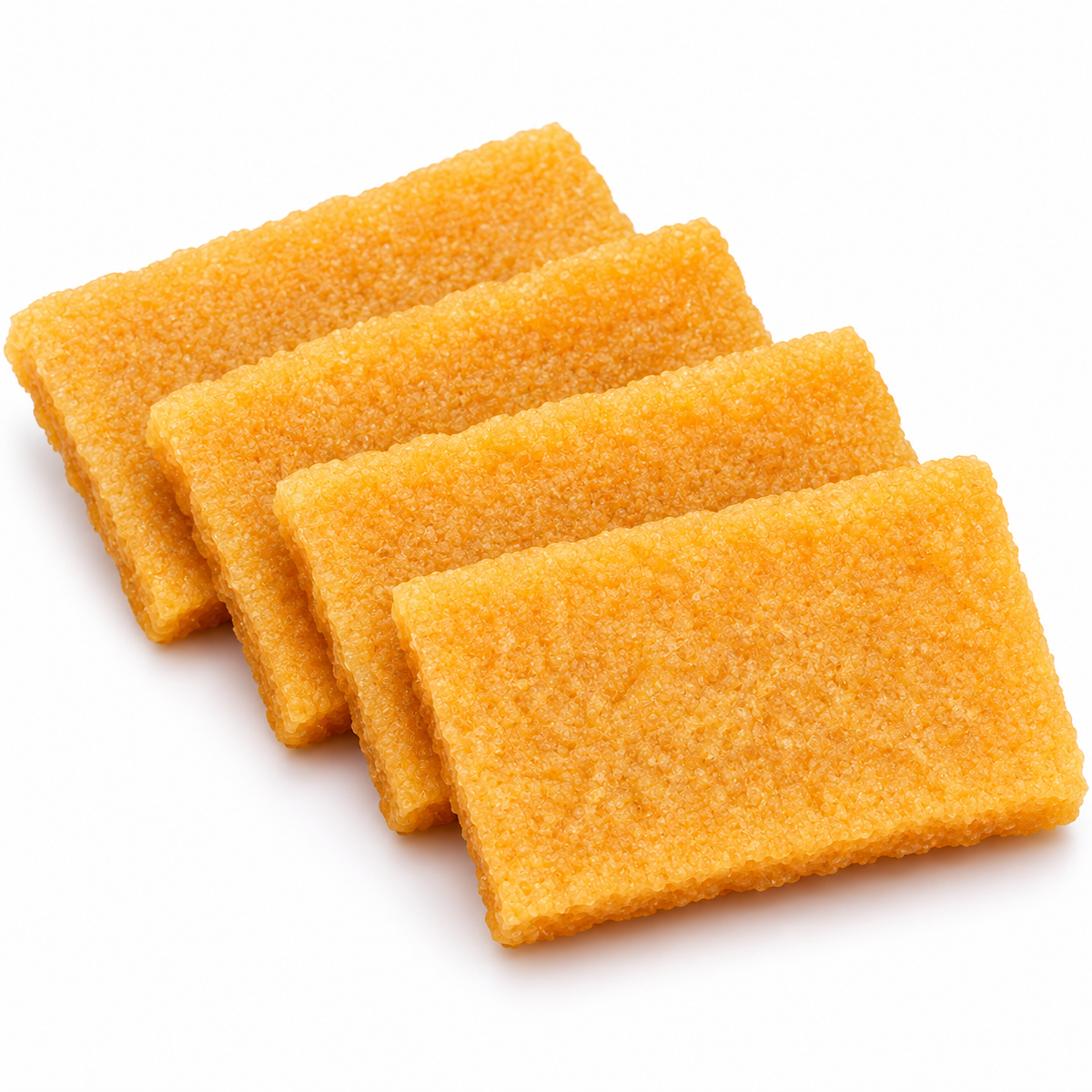 Crepe Rubber Cleaning Blocks, Set of 4 on a white background.